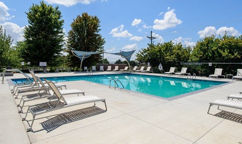 Swimming Pool at The Bluffs at Cherry Hills, Omaha Nebraska